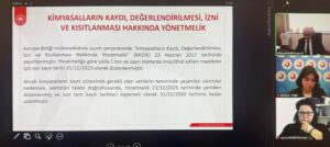 KKDİK Kapsamında Bireysel Geçici Kayıtlar Üzerine Çevrim İçi Bilgilendirme Toplantısı Yapıldı